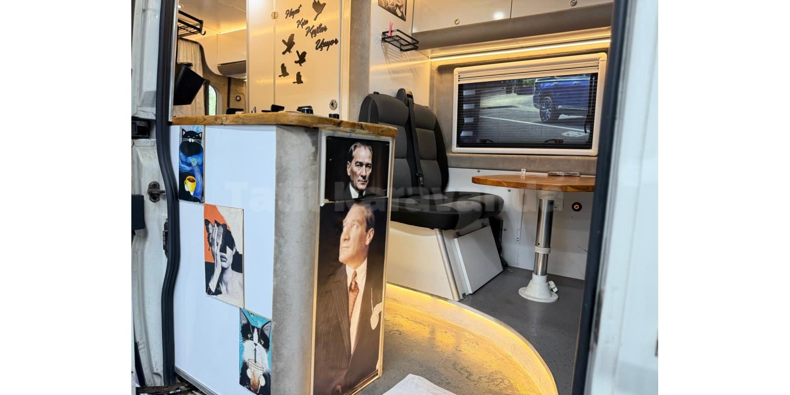 istanbul kiralık karavan 2024 Yapımı Fiat Ducato Moto Karavan - Görsel 6